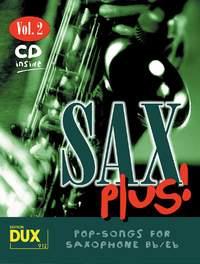 Sax plus vol. 2  /Sax + CD i gruppen Noter & böcker / Saxofon / Playalong för saxofon hos musikskolan.se (D912)