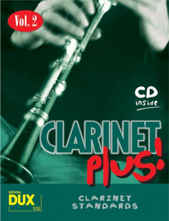 Clarinet plus vol.2  Klar +CD i gruppen Noter & böcker / Klarinett / Notsamlingar hos musikskolan.se (D932)