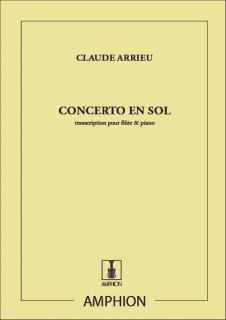 Arrieu: Concerto i G-dur Flöjt + piano i gruppen Noter & böcker / Flöjt / Flöjt med pianoackompanjemang hos musikskolan.se (DA00014400)