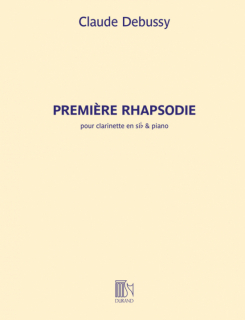 Debussy: Première Rhapsodie klarinett och piano i gruppen Noter & böcker / Klarinett / Klassiska noter hos musikskolan.se (DD01681800)