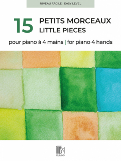 15 petits morceaux pour piano à 4 mains i gruppen Noter & böcker / Piano/Keyboard / Flerstämmigt/Ensemble hos musikskolan.se (DF01683200)