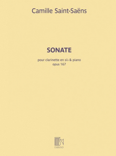 Saint-Saëns: Sonate op 167 /Kl+Pi i gruppen Noter & böcker / Klarinett / Klassiska noter hos musikskolan.se (DF10063)
