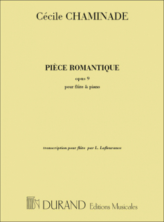 Chaminade: Piece Romantique i gruppen Noter & böcker / Flöjt / Flöjt med pianoackompanjemang hos musikskolan.se (DF508201)