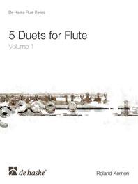 5 Duets for Flute Volume 1 i gruppen Noter & böcker / Flöjt / Duetter - 2 flöjter / 2 flöjter+piano hos musikskolan.se (DHP1084466401)