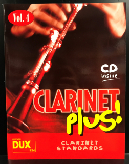 Clarinet Plus! Vol.4  i gruppen Noter & böcker / Klarinett / Playalong för klarinett hos musikskolan.se (DUX934)