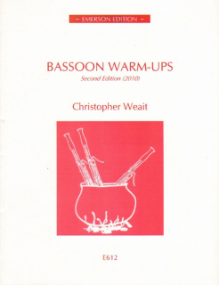 Weait: Bassoon Warm-Ups (2nd edition) i gruppen Noter & böcker / Fagott / Spelskolor, etyder och övningar hos musikskolan.se (E612)