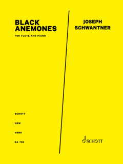 Schwantner: Black Anemones för flöjt och piano i gruppen Noter & böcker / Flöjt / Flöjt med pianoackompanjemang hos musikskolan.se (EA755)