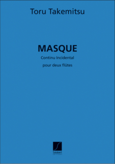 Takemitsu: Masque continu för två flöjter i gruppen Noter & böcker / Flöjt / Duetter - 2 flöjter / 2 flöjter+piano hos musikskolan.se (EAS17122)
