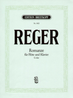 Reger: Romanze G-dur Flöjt + piano i gruppen Noter & böcker / Flöjt / Flöjt med pianoackompanjemang hos musikskolan.se (EB3422)