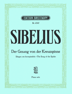 Sibelius: Sången om korsspindeln op 27 Nr.4 /Bar+pi i gruppen Noter & böcker / Flöjt / Flöjt med pianoackompanjemang hos musikskolan.se (EB4747)