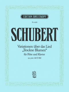 Schubert: Trockne Blumen i gruppen Noter & böcker / Flöjt / Flöjt med pianoackompanjemang hos musikskolan.se (EB6658)