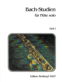 24 Bach-Studien vol 1 för soloflöjt i gruppen Noter & böcker / Flöjt / Spelskolor, etyder och övningar hos musikskolan.se (EB6857)