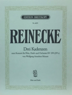 Reinecke/Mozart: Kandenser Fl+harpa i gruppen Noter & böcker / Flöjt / Flöjt med gitarr eller harpa hos musikskolan.se (EB6859)