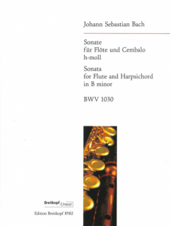 Bach: Sonate h-moll BWV 1030 /Fl i gruppen Noter & böcker / Flöjt / Flöjt med pianoackompanjemang hos musikskolan.se (EB8582)