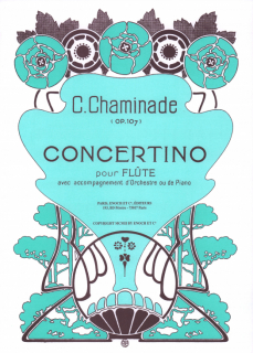 Chaminade: Concertino opus 107 i gruppen Noter & böcker / Flöjt / Flöjt med pianoackompanjemang hos musikskolan.se (EC5161)