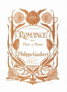Gaubert: Romance för flöjt och piano i gruppen Noter & böcker / Flöjt / Flöjt med pianoackompanjemang hos musikskolan.se (EC6639)