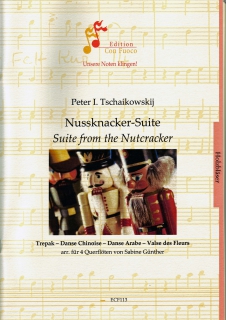Tjajkovski: Nussknacker-Suite i gruppen Noter & böcker / Flöjt / Flerstämmigt/Ensemble hos musikskolan.se (ECF113)