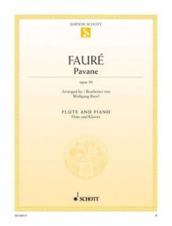 Fauré: Pavane op 50 Fl+p i gruppen Noter & böcker / Flöjt / Flöjt med pianoackompanjemang hos musikskolan.se (ED09917)