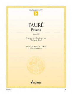 Fauré: Pavane op 50 Fl+p i gruppen Noter & böcker / Flöjt / Flöjt med pianoackompanjemang hos musikskolan.se (ED09917)