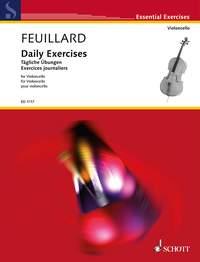 Feuillard: Daily Exercises cello i gruppen Noter & böcker / Cello / Spelskolor hos musikskolan.se (ED1117)