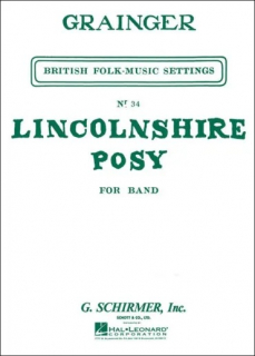 Grainger: Lincolnshire Posy för blåsorkester i gruppen Noter & böcker / Blåsorkester / Blåsorkester, Concert band etc hos musikskolan.se (ED11343-01)