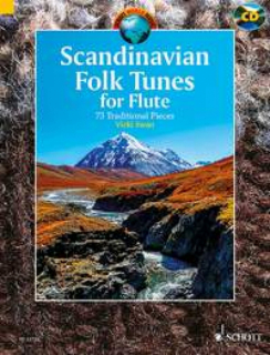 Scandinavian Folk Tunes for Flute med cd i gruppen Noter & böcker / Flöjt / Playalong för flöjt hos musikskolan.se (ED13720)