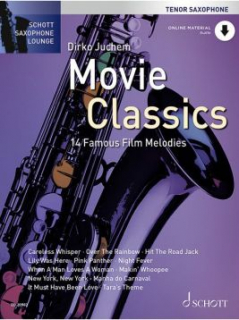 Movie Classics tenorsaxofon och piano i gruppen Noter & böcker / Saxofon / Notsamlingar hos musikskolan.se (ED20982)