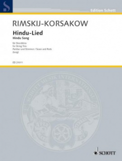 Rimskij-Korsakow: Hindu Song Stråktrio  i gruppen Noter & böcker / Viola / Flerstämmigt/ensemble hos musikskolan.se (ED21011)