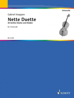 Nette Duette (Nice Duets) för cello i gruppen Noter & böcker / Cello / Flerstämmigt/Ensemble hos musikskolan.se (ED21395)