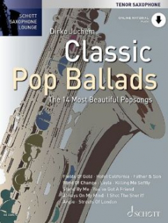 Classic Pop Ballads tenorsaxofon och piano i gruppen Noter & böcker / Saxofon / Notsamlingar hos musikskolan.se (ED22057D)
