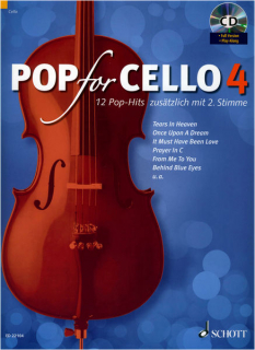 Pop for Cello 4 i gruppen Noter & böcker / Cello / Flerstämmigt/Ensemble hos musikskolan.se (ED22104)