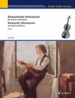 Romantische Miniaturen Violin + piano i gruppen Noter & böcker / Violin / Klassiska noter hos musikskolan.se (ED22404)