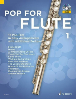 Pop for Flute 1 Playalong i gruppen Noter & böcker / Flöjt / Playalong för flöjt hos musikskolan.se (ED22421)