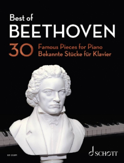 Best of Beethoven 30 Famous Pieces for Piano i gruppen Noter & böcker / Piano/Keyboard / Klassiska noter hos musikskolan.se (ED23201)