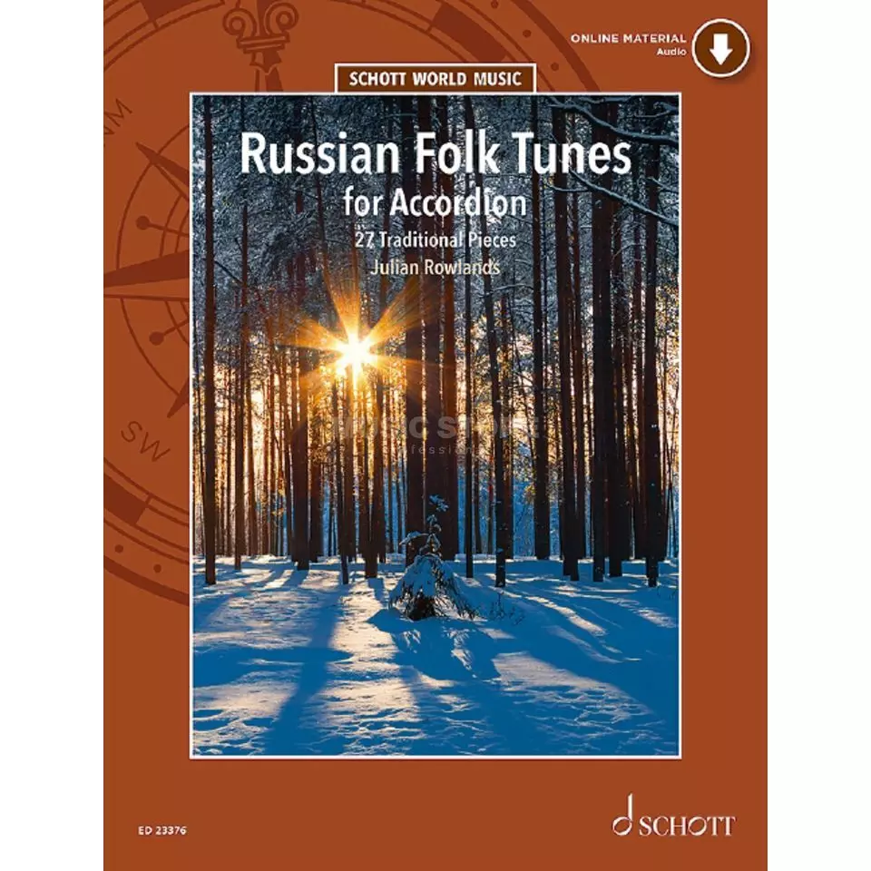Russian Folk Tunes for Accordion i gruppen Noter & böcker / Dragspel / Notsamlingar hos musikskolan.se (ED23376)