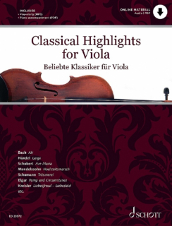 Classical Highlights for Viola i gruppen Noter & böcker / Viola / Klassiska noter hos musikskolan.se (ED23572)