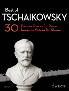 Best of Tschaikowsky 30 Famous Pieces for Piano i gruppen Noter & böcker / Piano/Keyboard / Klassiska noter hos musikskolan.se (ED24057)
