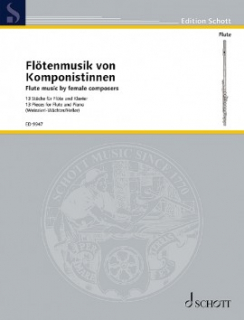 Flute Music by Female Composers i gruppen Noter & böcker / Flöjt / Flöjtalbum hos musikskolan.se (ED9947)