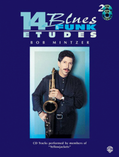 Mintzer: 14 Blues & Funk etudes C-instrument med 2 cd i gruppen Noter & böcker / Flöjt / Playalong för flöjt hos musikskolan.se (EL9604CD)