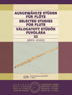 Ausgewählte Etüden für Flöte 3 i gruppen Noter & böcker / Flöjt / Spelskolor, etyder och övningar hos musikskolan.se (EMBZ8593)