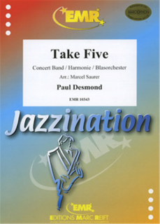 Desmond: Take Five blåsorkester i gruppen Noter & böcker / Blåsorkester / Blåsorkester, Concert band etc hos musikskolan.se (EMR10343)
