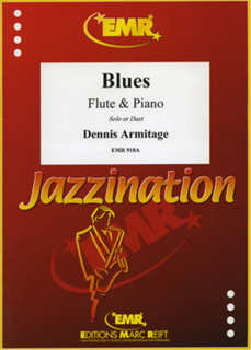 Armitage: Jazznation Blues (solo or duet) i gruppen Noter & böcker / Flöjt / Duetter - 2 flöjter / 2 flöjter+piano hos musikskolan.se (EMR918A)