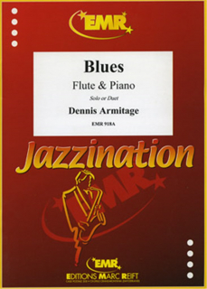 Armitage: Jazznation Blues (solo or duet) i gruppen Noter & böcker / Flöjt / Duetter - 2 flöjter / 2 flöjter+piano hos musikskolan.se (EMR918A)