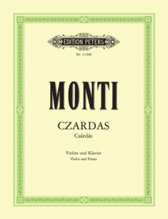 Monti: Czardas för violin och piano i gruppen Noter & böcker / Violin / Klassiska noter hos musikskolan.se (EP11208)