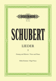 Schubert: Lieder No. 1 Hohe Stimme i gruppen Noter & böcker / Sång och kör / Klassisk sång hos musikskolan.se (EP20A)