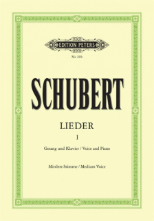 Schubert: Lieder No. 1 Mittlere Stimme i gruppen Noter & böcker / Sång och kör / Klassisk sång hos musikskolan.se (EP20B)