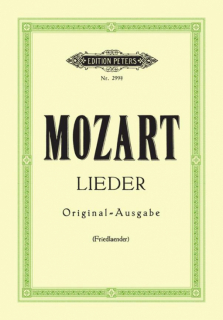 Mozart: Lieder i gruppen Noter & böcker / Sång och kör / Klassisk sång hos musikskolan.se (EP299a)