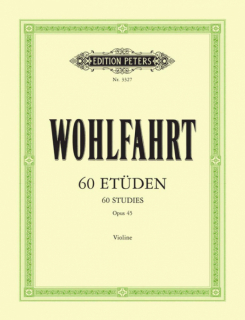 Wohlfahrt: 60 Etüden opus 45 för violin i gruppen Noter & böcker / Violin / Spelskolor hos musikskolan.se (EP3327)