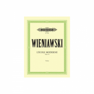 Wieniawski: École Moderne Opus 10 för violin i gruppen Noter & böcker / Violin / Spelskolor hos musikskolan.se (EP3368)