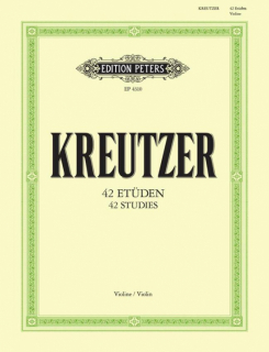 Kreutzer: 42 Etuden i gruppen Noter & böcker / Violin / Klassiska noter hos musikskolan.se (EP4310)